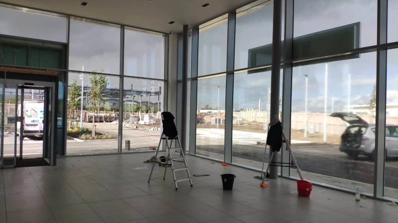 Swords commercial window cleaning